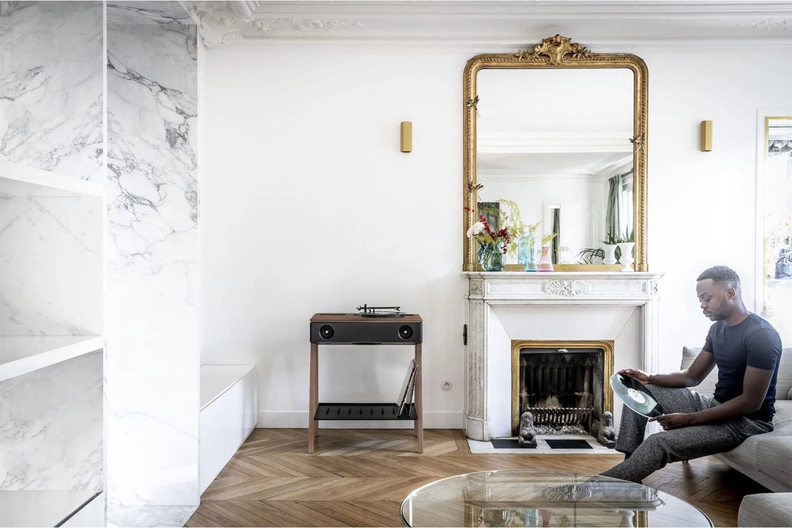 LX Plattenspieler Nussbaum - 1. Generation