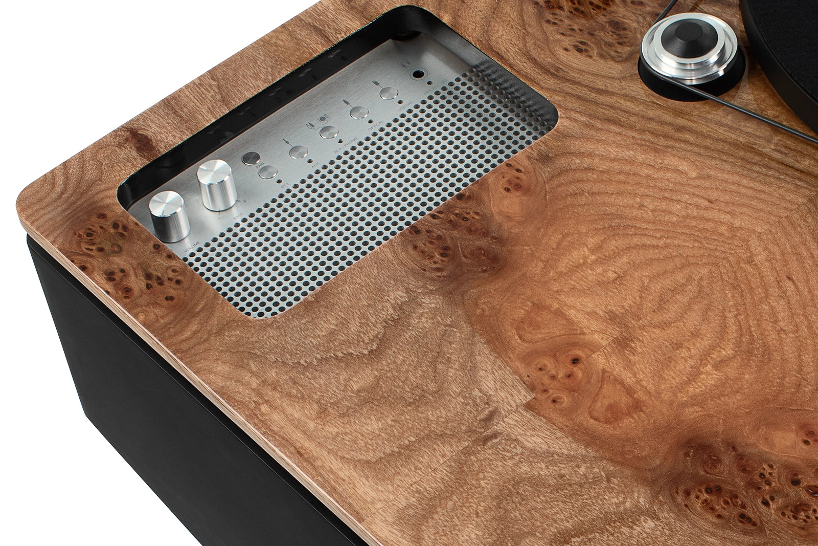 LX Plattenspieler Connect Ulmenmaser