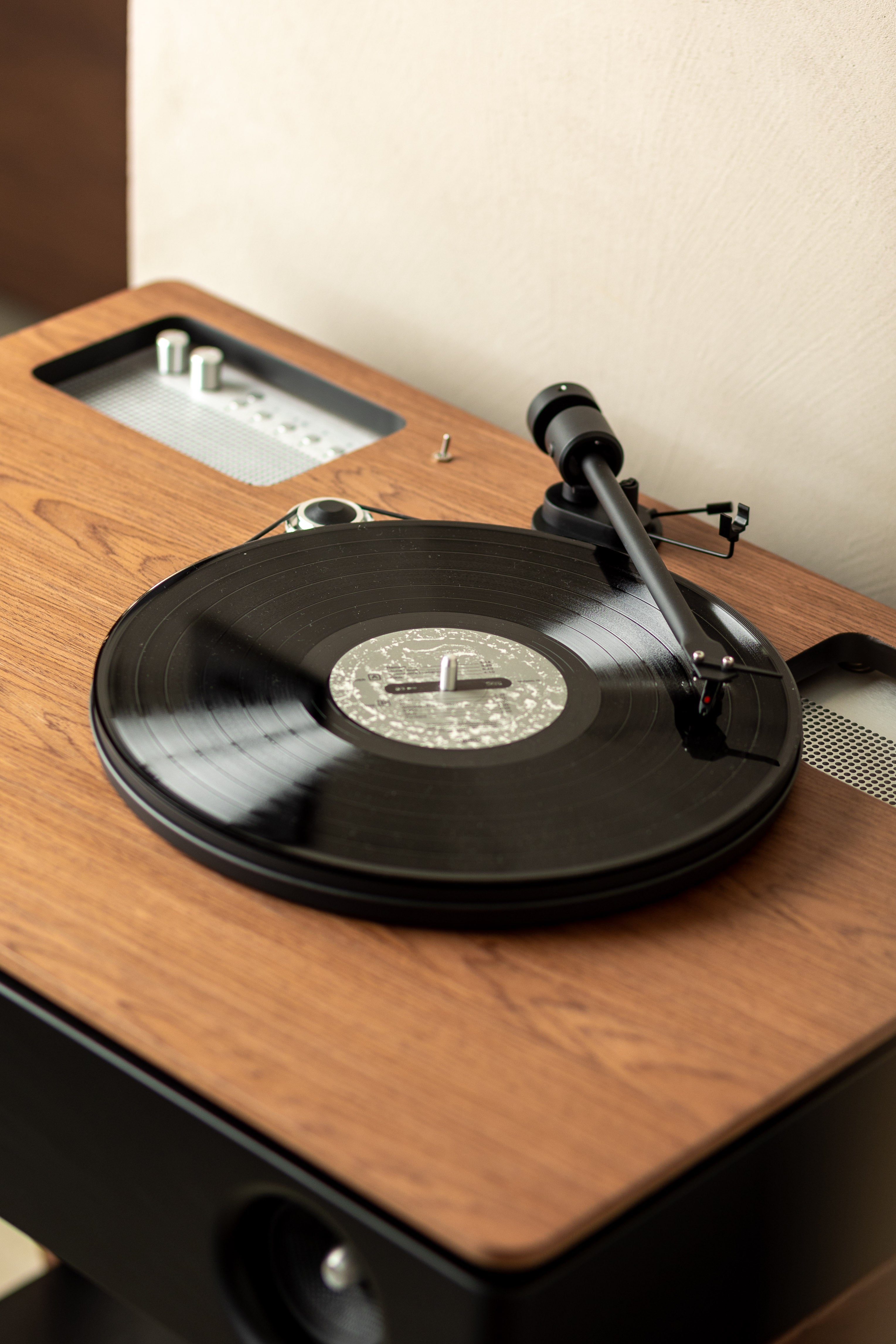 LX Platine Connect Noce
