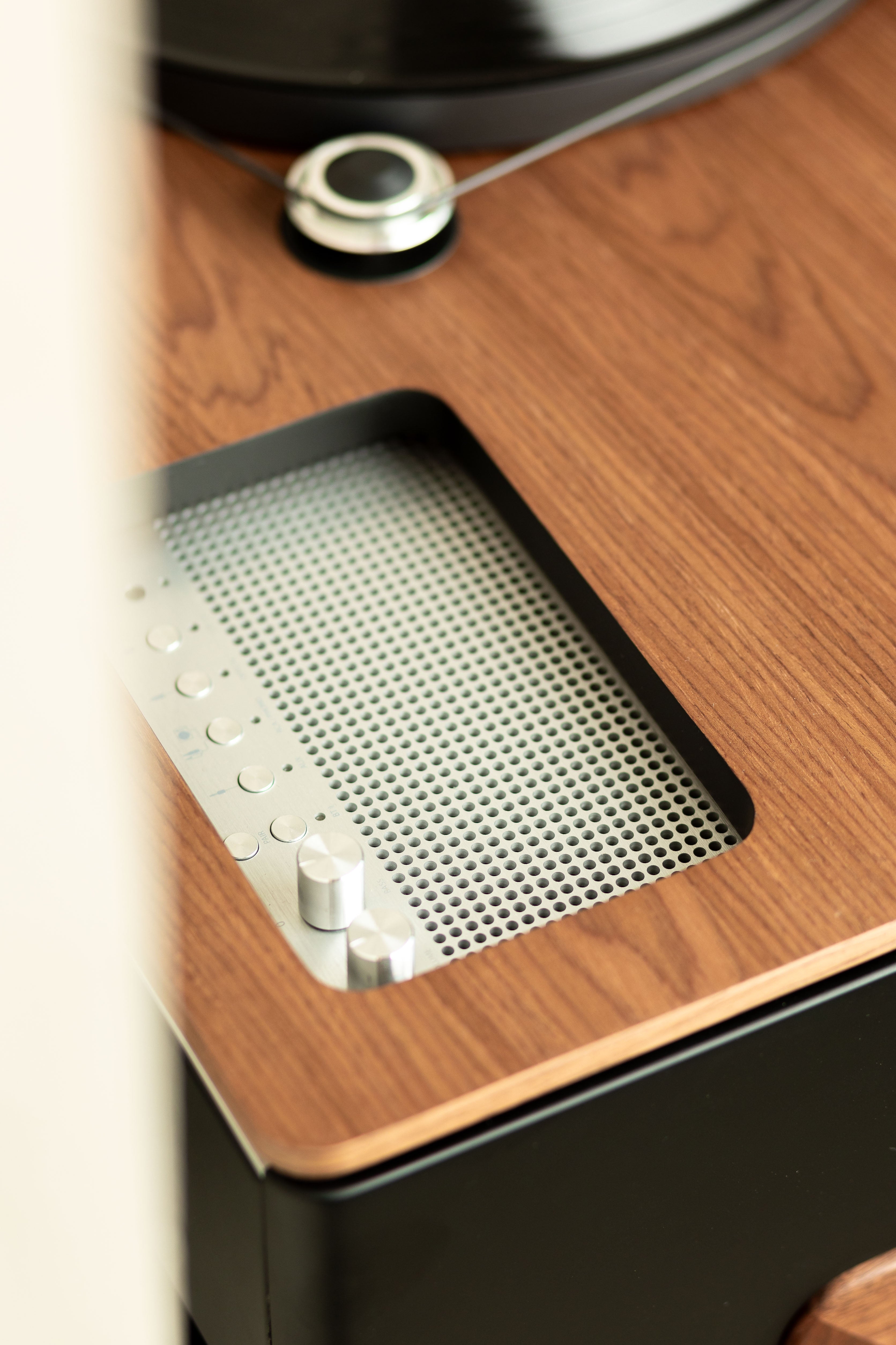 LX Platine Connect Noce