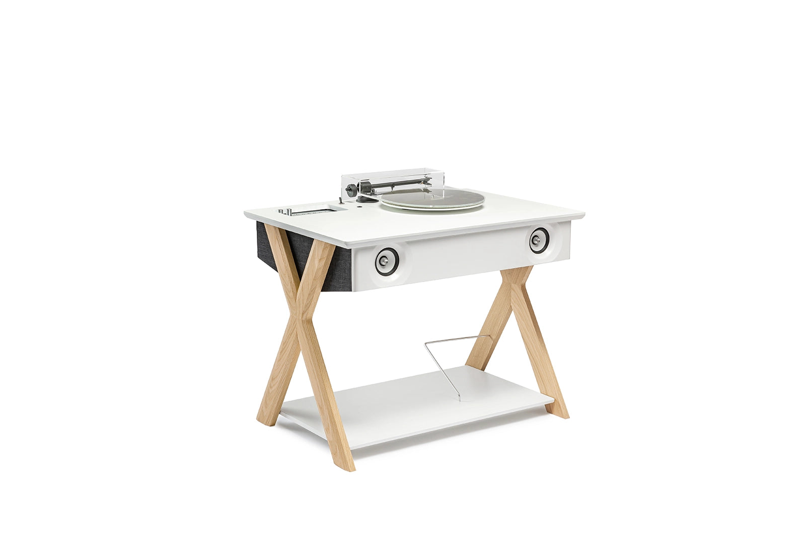 LX X Giradischi Antracite / Rovere
