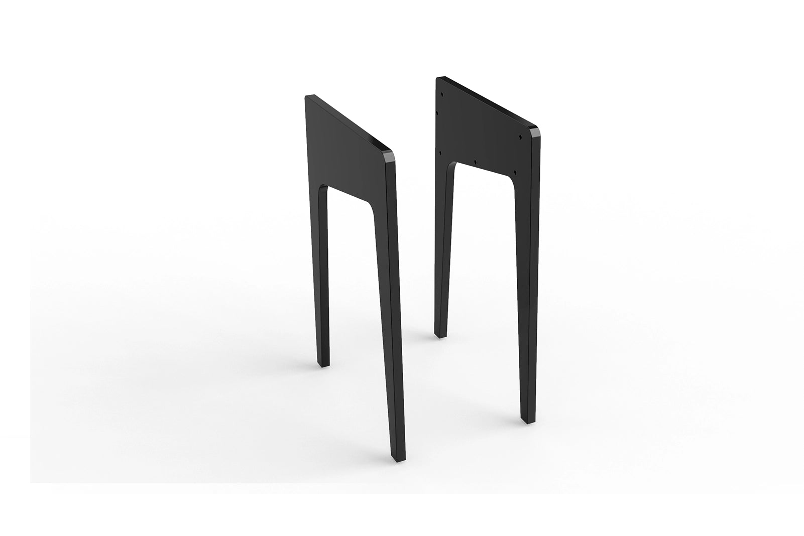 Piedi di LD Laccato nero