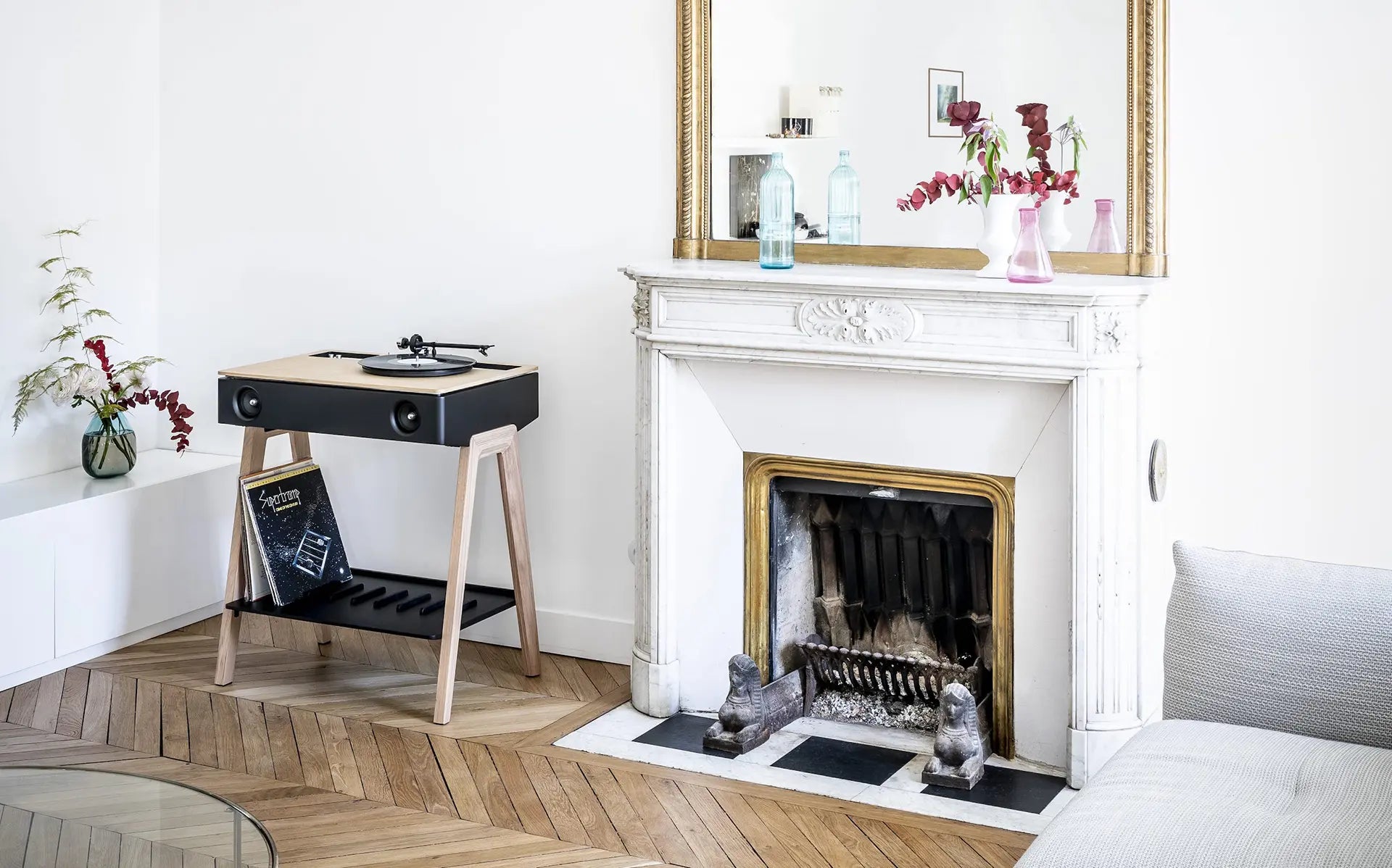 LX Plattenspieler Eiche