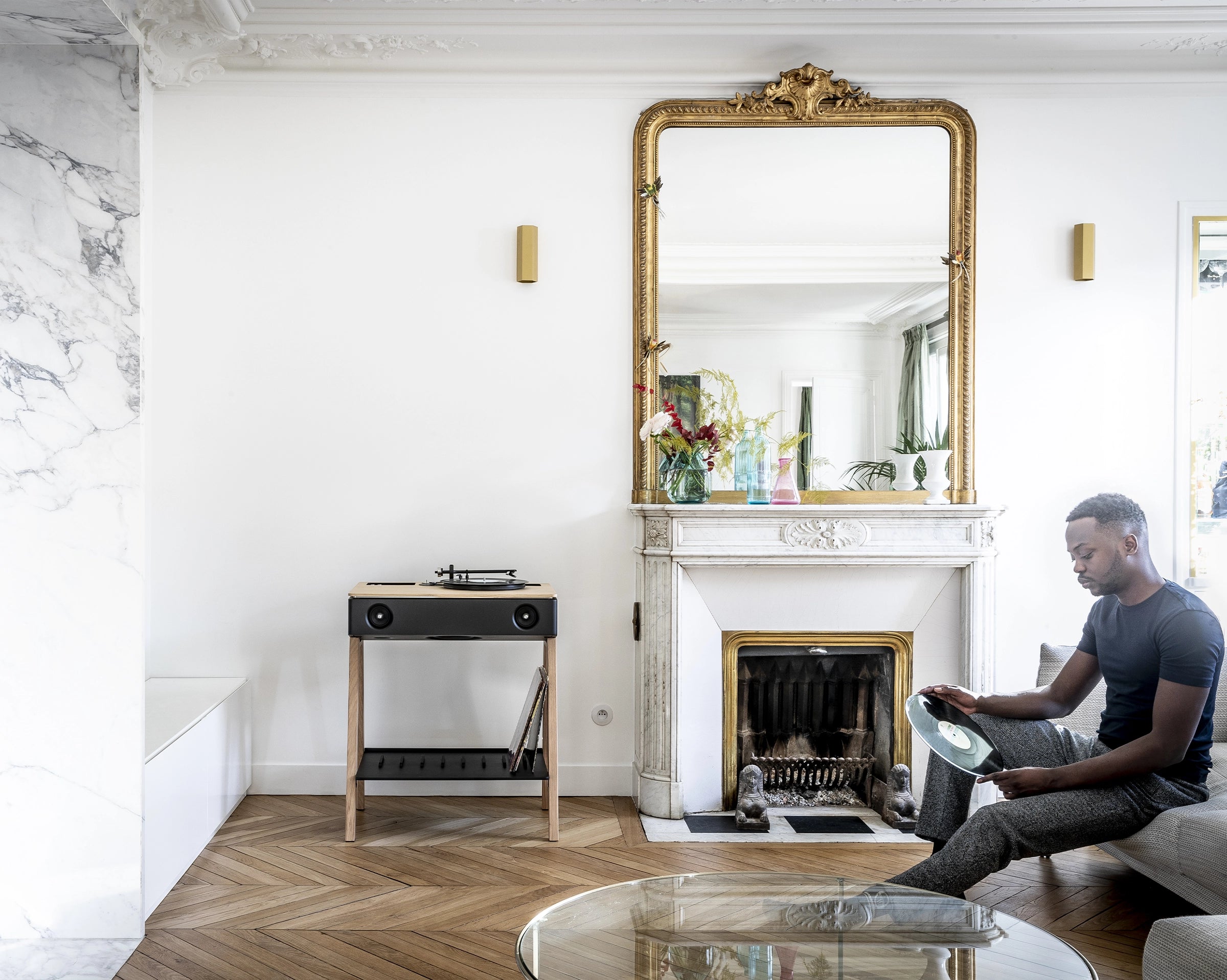 LX Plattenspieler Eiche - 1.