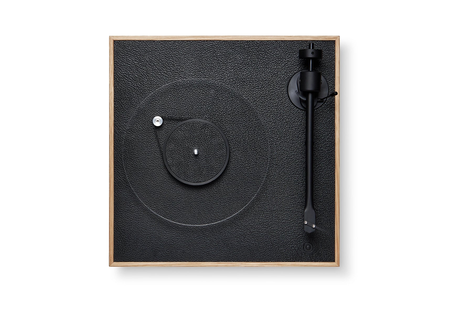 Vinyl-Plattenspieler Square CC Eiche