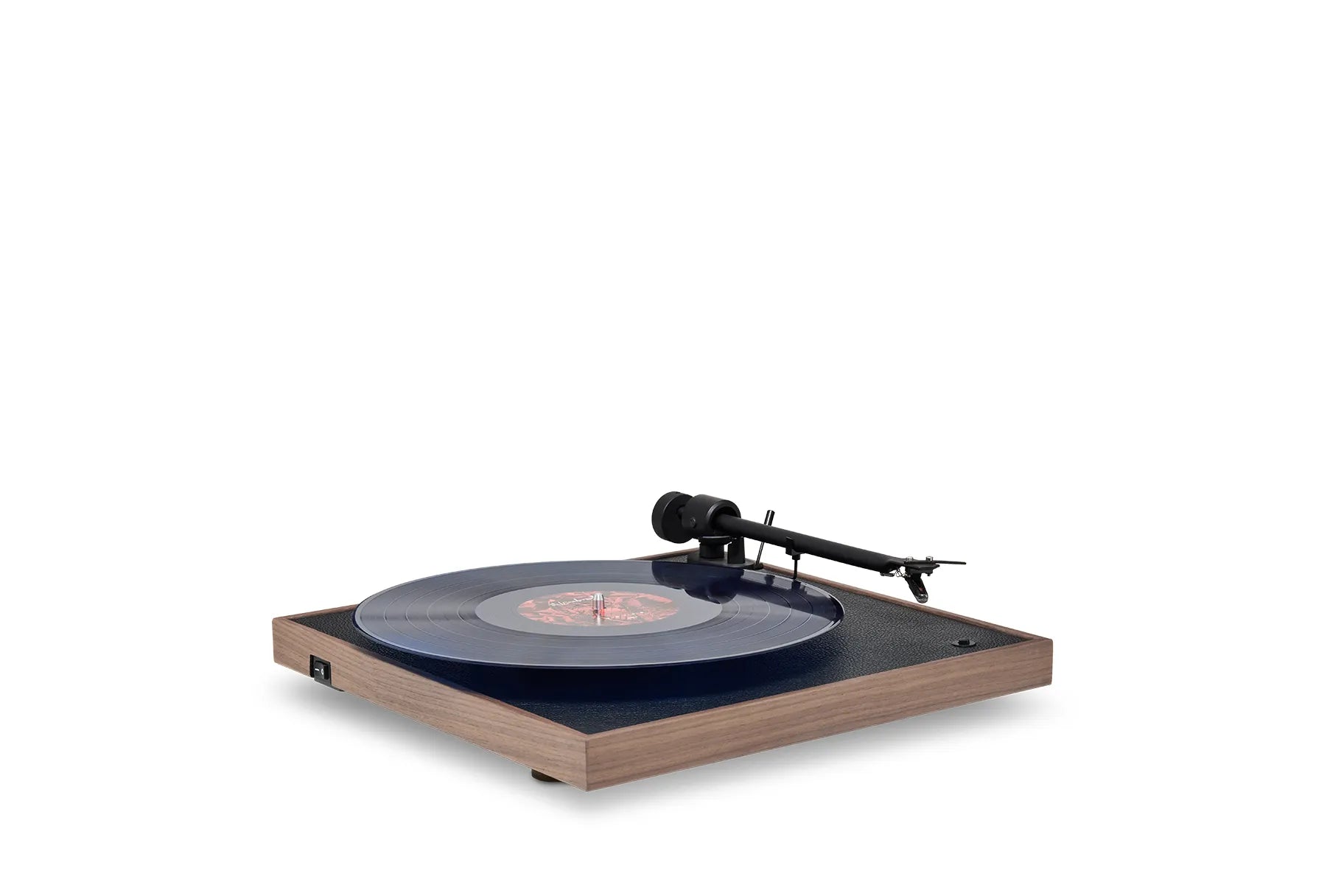 Square CC Vinyl Turntable Walnut