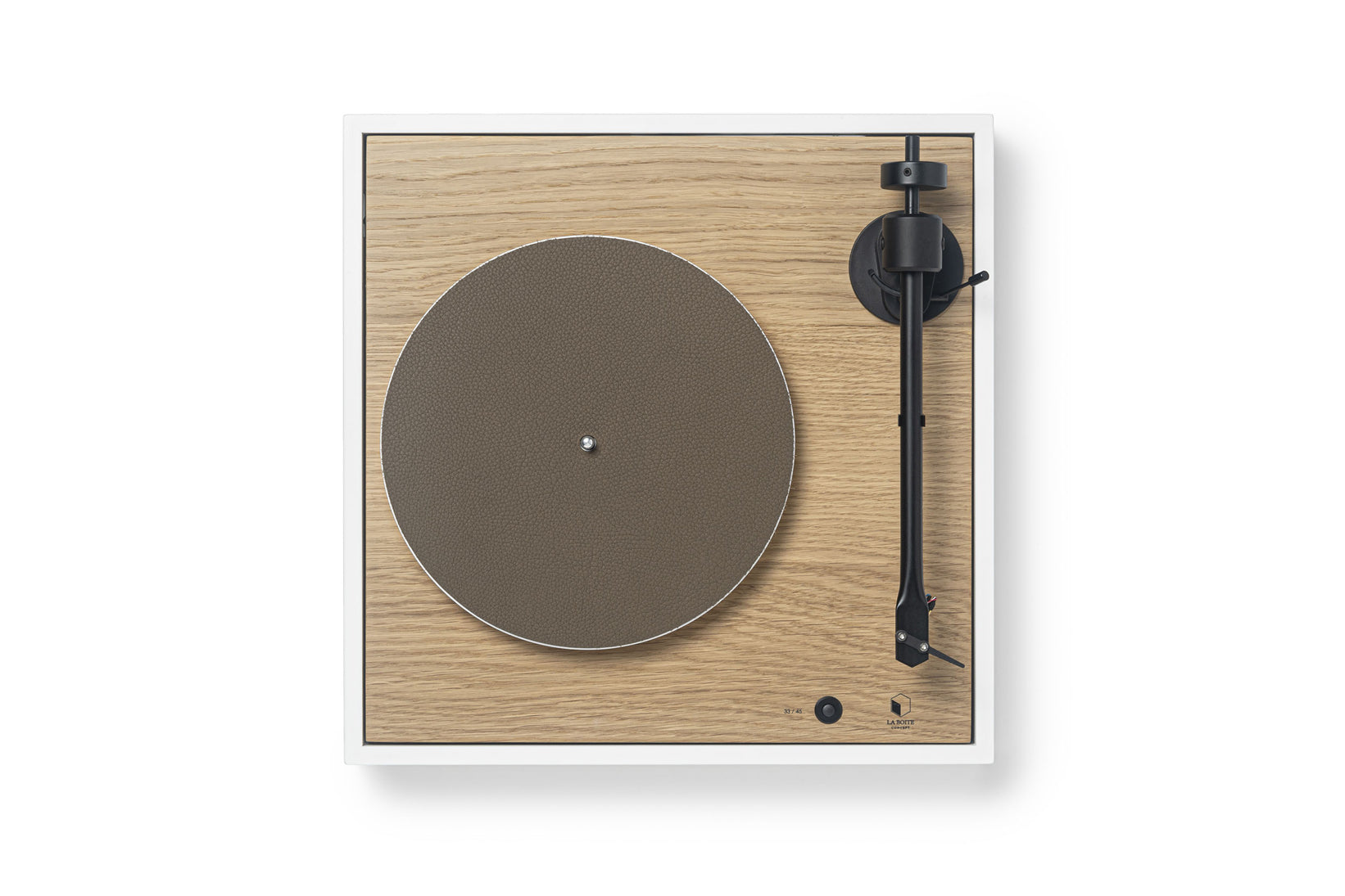 Turntable Square Oak