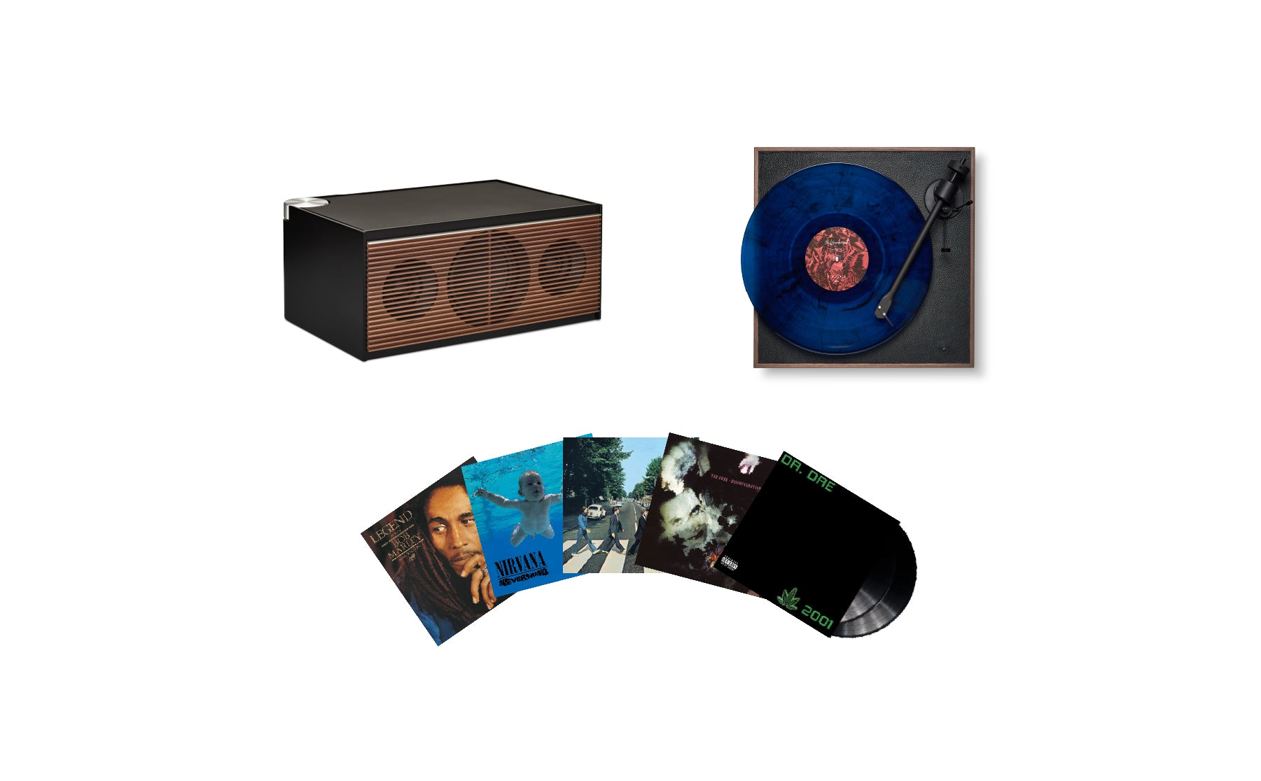 Square CC Walnut x PR Link Vinyl Pack